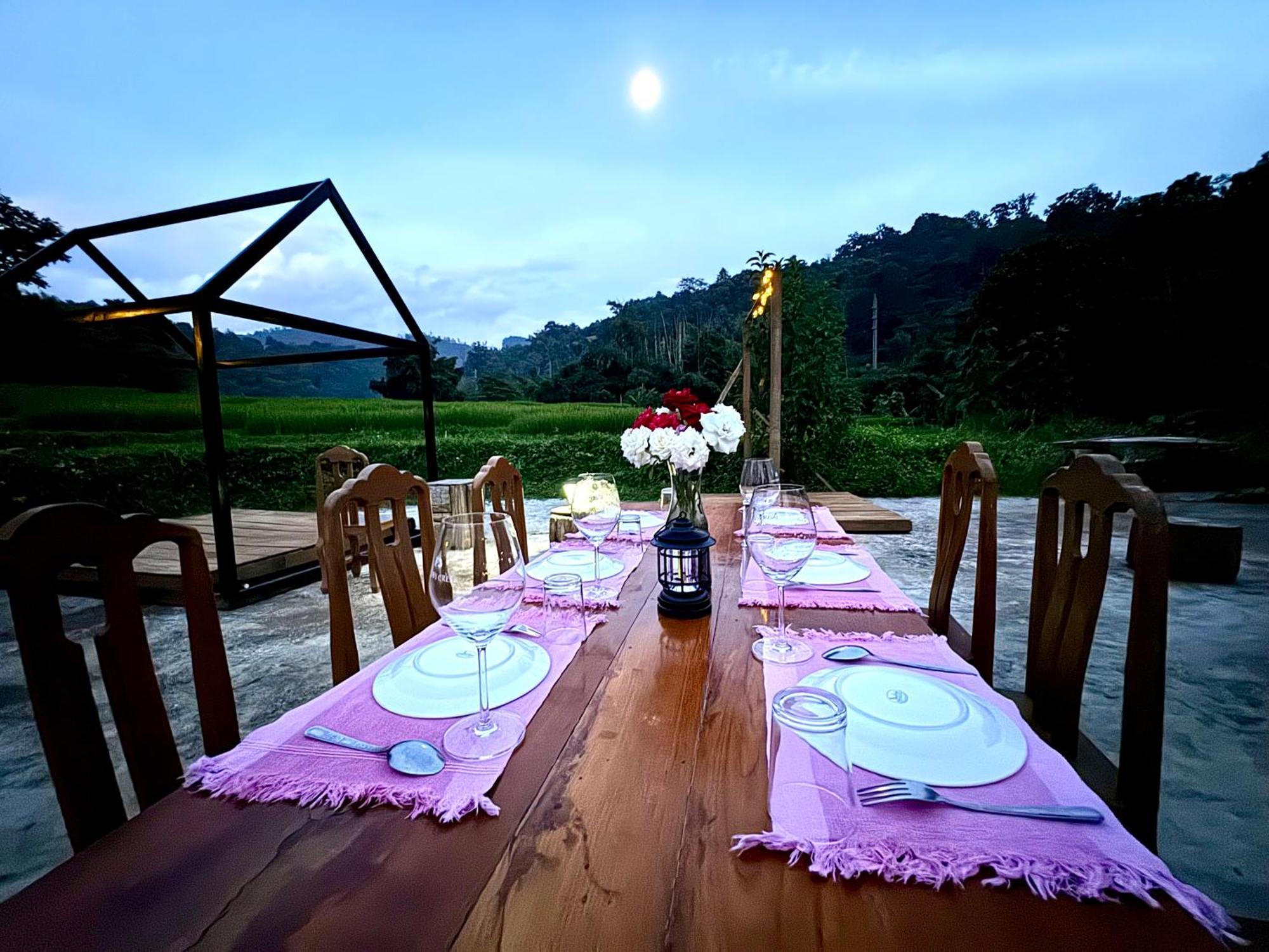 Ban Kaew Mo Ra Glamping & Restaurant Hotel Pang Mapha Eksteriør billede